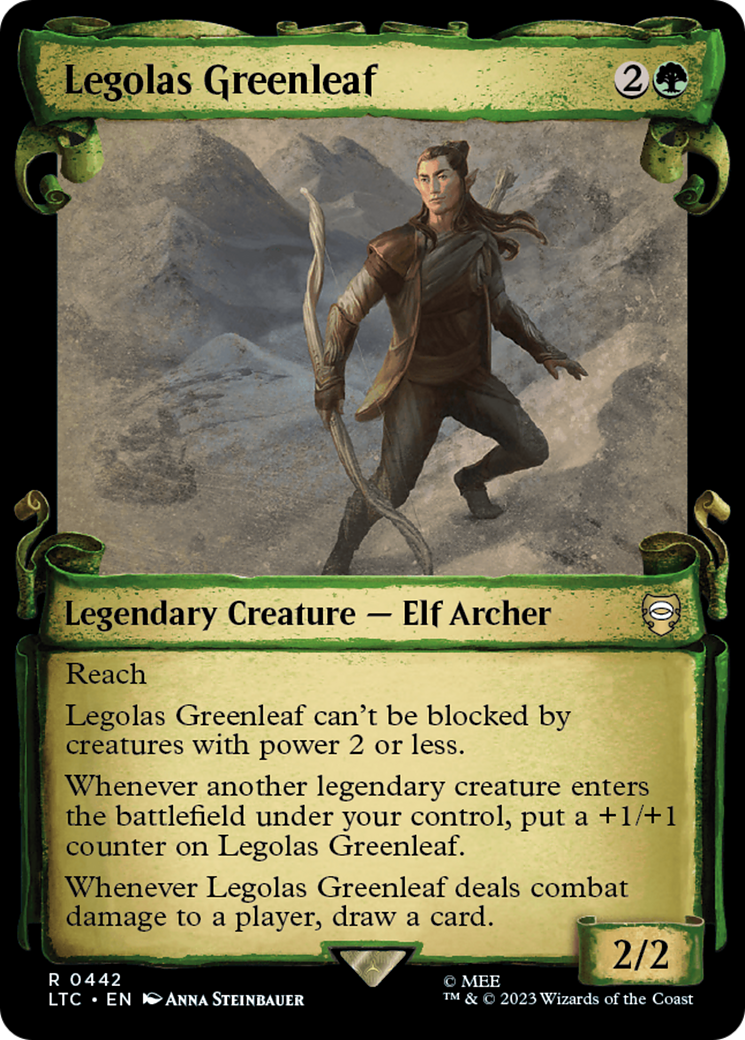 Legolas Greenleaf [The Lord of the Rings: Tales of Middle-Earth Commander Showcase Scrolls] | Exor Games Dartmouth