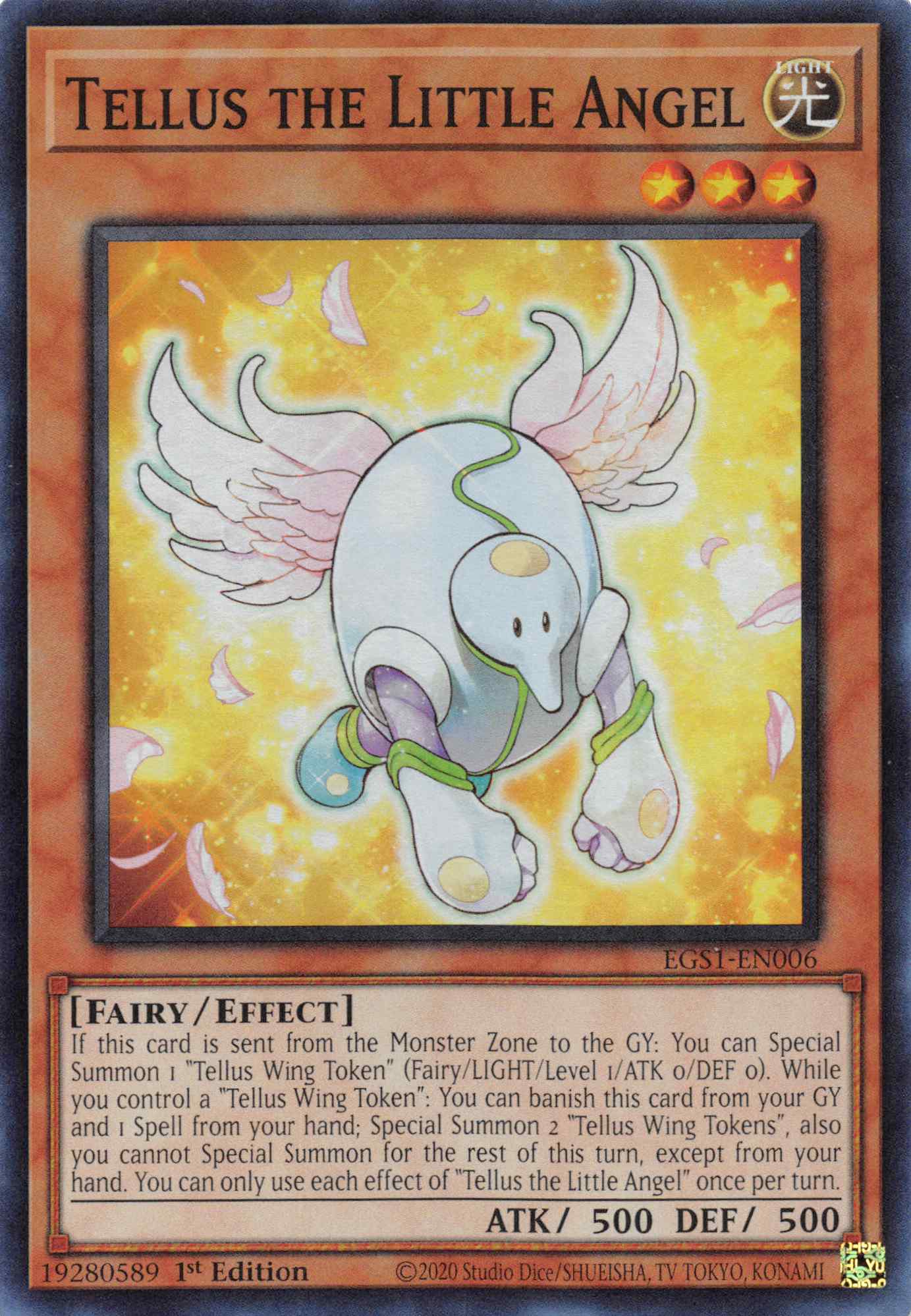 Tellus the Little Angel [EGS1-EN006] Super Rare | Exor Games Dartmouth