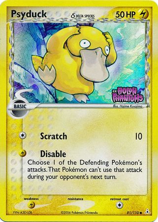 Psyduck (81/110) (Delta Species) (Stamped) [EX: Holon Phantoms] | Exor Games Dartmouth