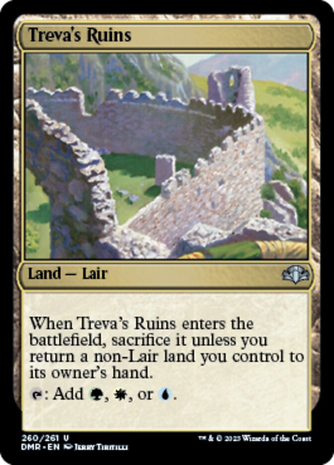 Treva's Ruins [Dominaria Remastered] | Exor Games Dartmouth