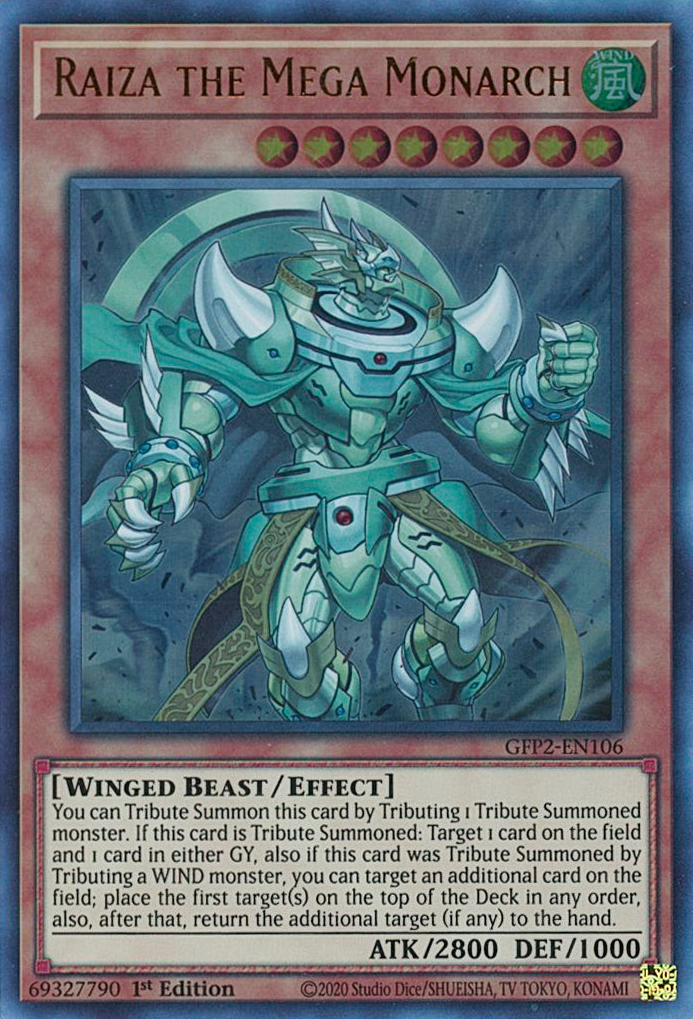 Raiza the Mega Monarch [GFP2-EN106] Ultra Rare | Exor Games Dartmouth