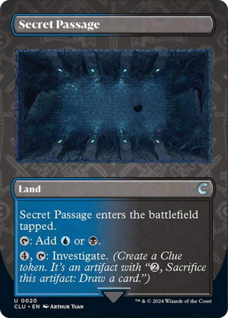 Secret Passage (Borderless) [Ravnica: Clue Edition] | Exor Games Dartmouth