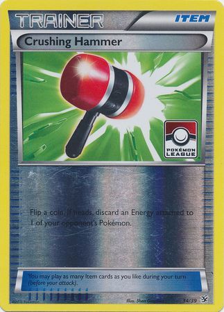 Crushing Hammer (34/39) (League Promo) [XY: Kalos Starter Set] | Exor Games Dartmouth