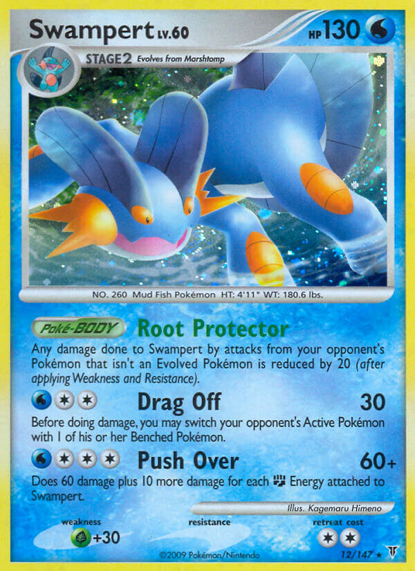 Swampert (12/147) (Theme Deck Exclusive) [Platinum: Supreme Victors] | Exor Games Dartmouth