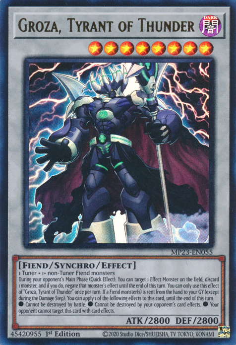 Groza, Tyrant of Thunder [MP23-EN055] Ultra Rare | Exor Games Dartmouth