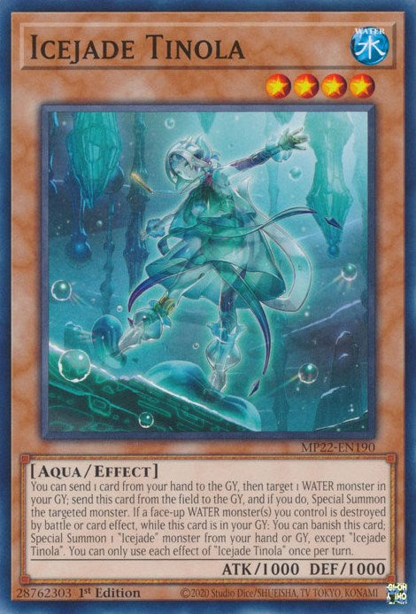Icejade Tinola [MP22-EN190] Common | Exor Games Dartmouth