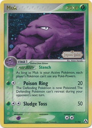 Muk (11/92) (Stamped) [EX: Legend Maker] | Exor Games Dartmouth