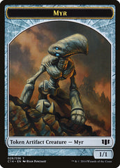 Myr // Pentavite Double-sided Token [Commander 2014 Tokens] | Exor Games Dartmouth