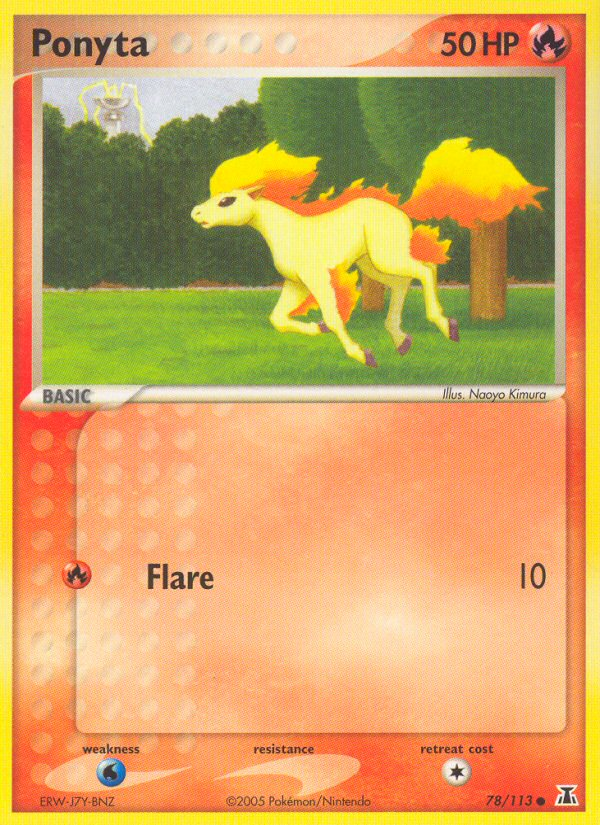 Ponyta (78/113) [EX: Delta Species] | Exor Games Dartmouth