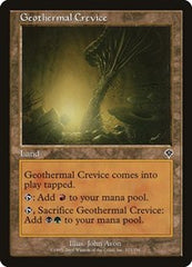 Geothermal Crevice [Invasion] | Exor Games Dartmouth