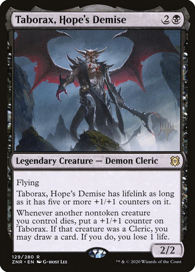 Taborax, Hope's Demise (Promo Pack) [Zendikar Rising Promos] | Exor Games Dartmouth