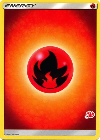 Fire Energy (Charizard Stamp #17) [Battle Academy 2020] | Exor Games Dartmouth