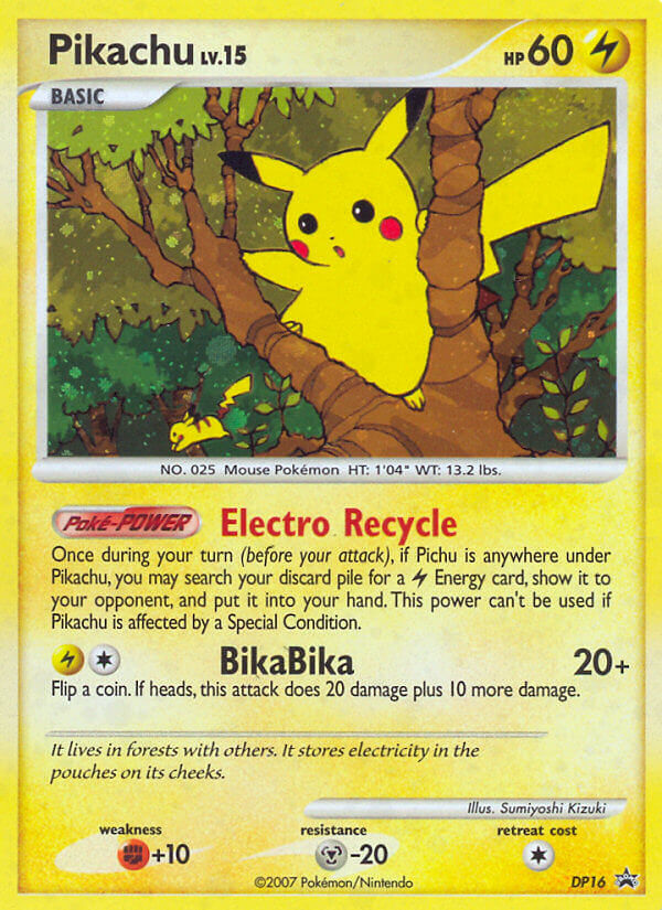 Pikachu (DP16) [Diamond & Pearl: Black Star Promos] | Exor Games Dartmouth