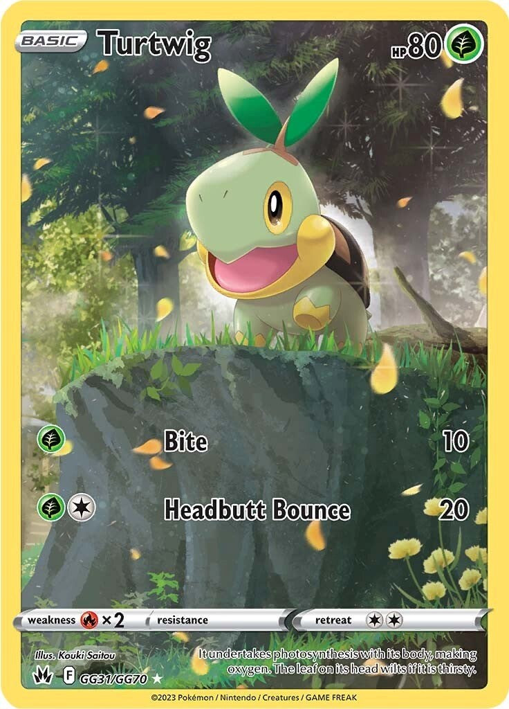 Turtwig (GG31/GG70) [Sword & Shield: Crown Zenith] | Exor Games Dartmouth