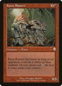 Kavu Runner [Invasion] | Exor Games Dartmouth