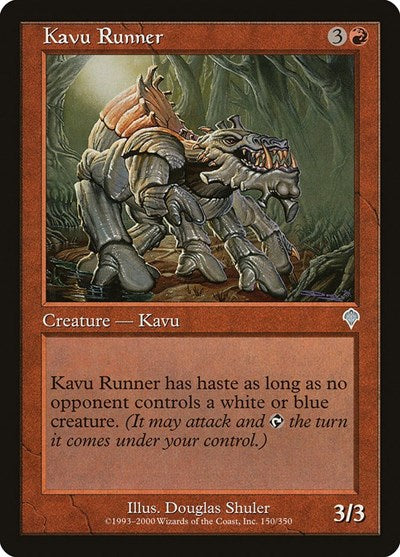 Kavu Runner [Invasion] | Exor Games Dartmouth