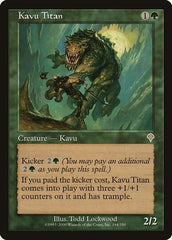 Kavu Titan [Invasion] | Exor Games Dartmouth