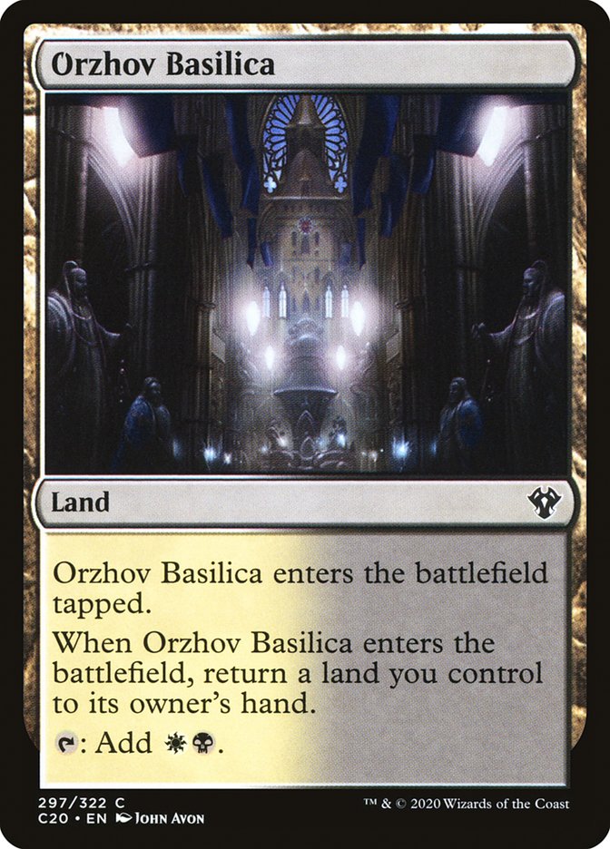Orzhov Basilica [Commander 2020] | Exor Games Dartmouth