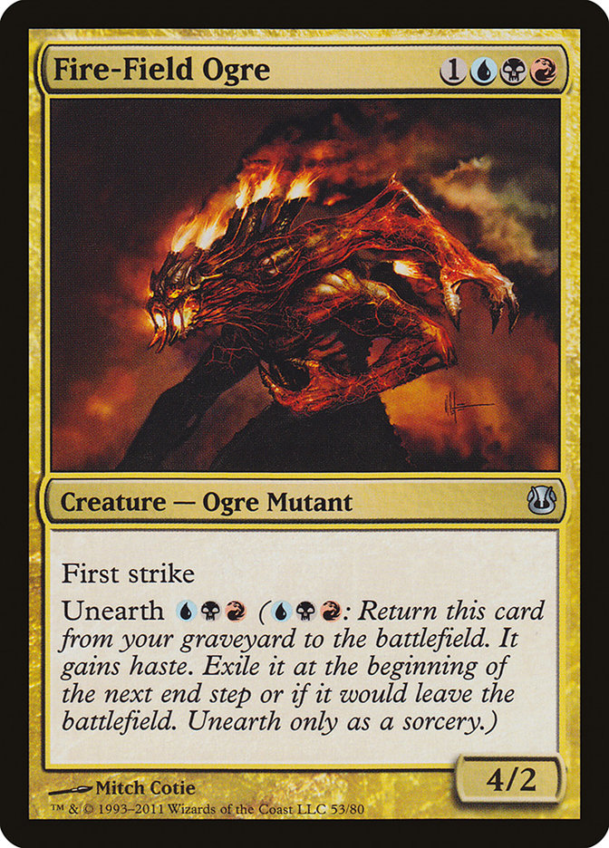 Fire-Field Ogre [Duel Decks: Ajani vs. Nicol Bolas] | Exor Games Dartmouth