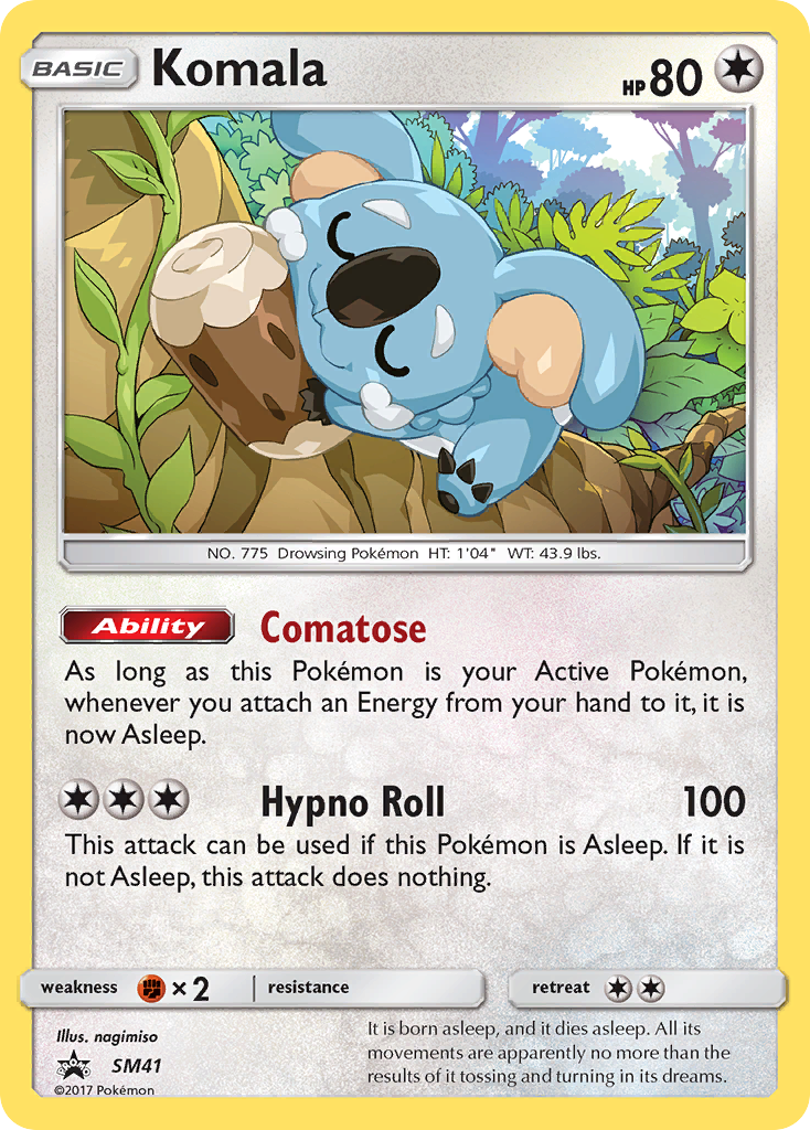 Komala (SM41) [Sun & Moon: Black Star Promos] | Exor Games Dartmouth