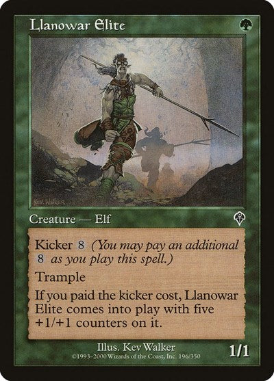 Llanowar Elite [Invasion] | Exor Games Dartmouth