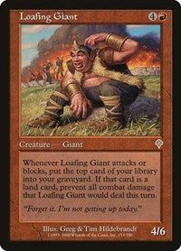 Loafing Giant [Invasion] | Exor Games Dartmouth