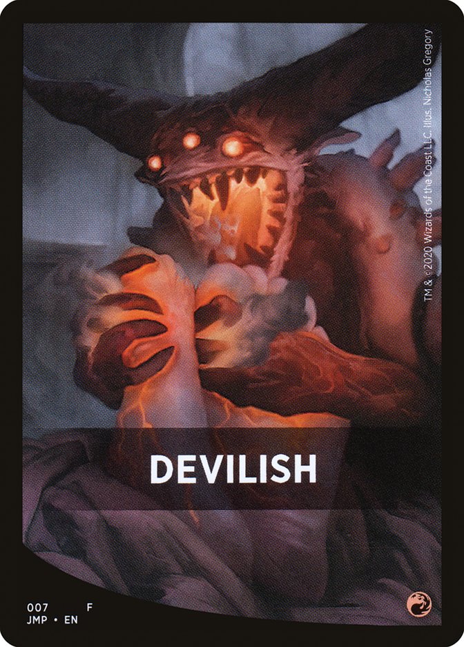 Devilish Theme Card [Jumpstart Front Cards] | Exor Games Dartmouth