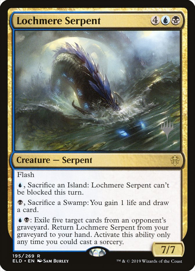 Lochmere Serpent (Promo Pack) [Throne of Eldraine Promos] | Exor Games Dartmouth