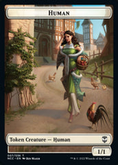 Eldrazi Spawn // Human Double-sided Token [Streets of New Capenna Commander Tokens] | Exor Games Dartmouth