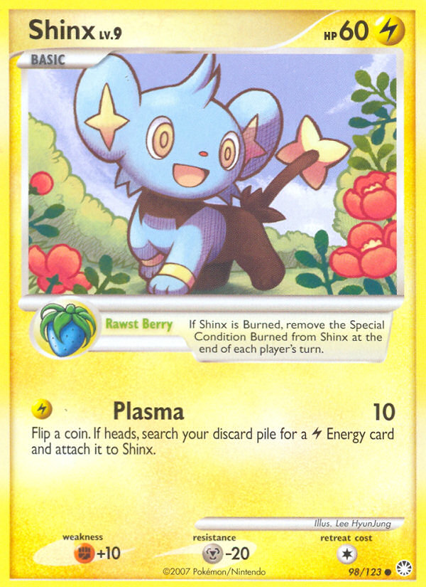 Shinx (98/123) [Diamond & Pearl: Mysterious Treasures] | Exor Games Dartmouth