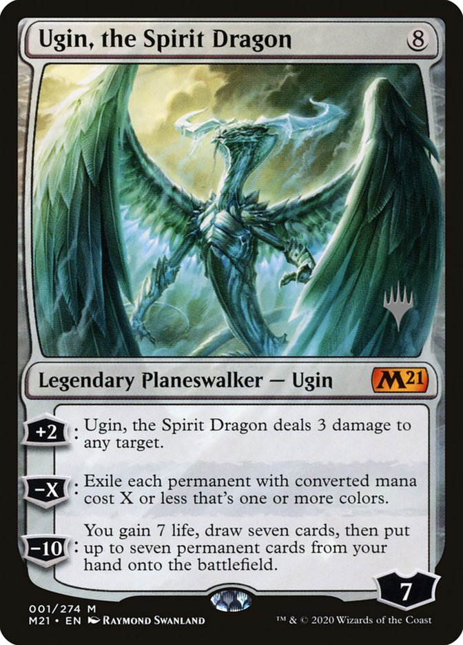 Ugin, the Spirit Dragon (Promo Pack) [Core Set 2021 Promos] | Exor Games Dartmouth