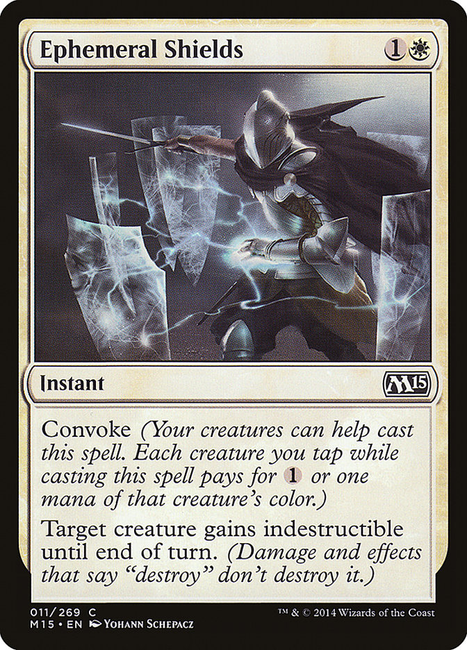 Ephemeral Shields [Magic 2015] | Exor Games Dartmouth