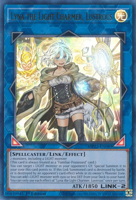 Lyna the Light Charmer, Lustrous [MP22-EN089] Ultra Rare | Exor Games Dartmouth