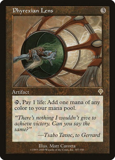 Phyrexian Lens [Invasion] | Exor Games Dartmouth