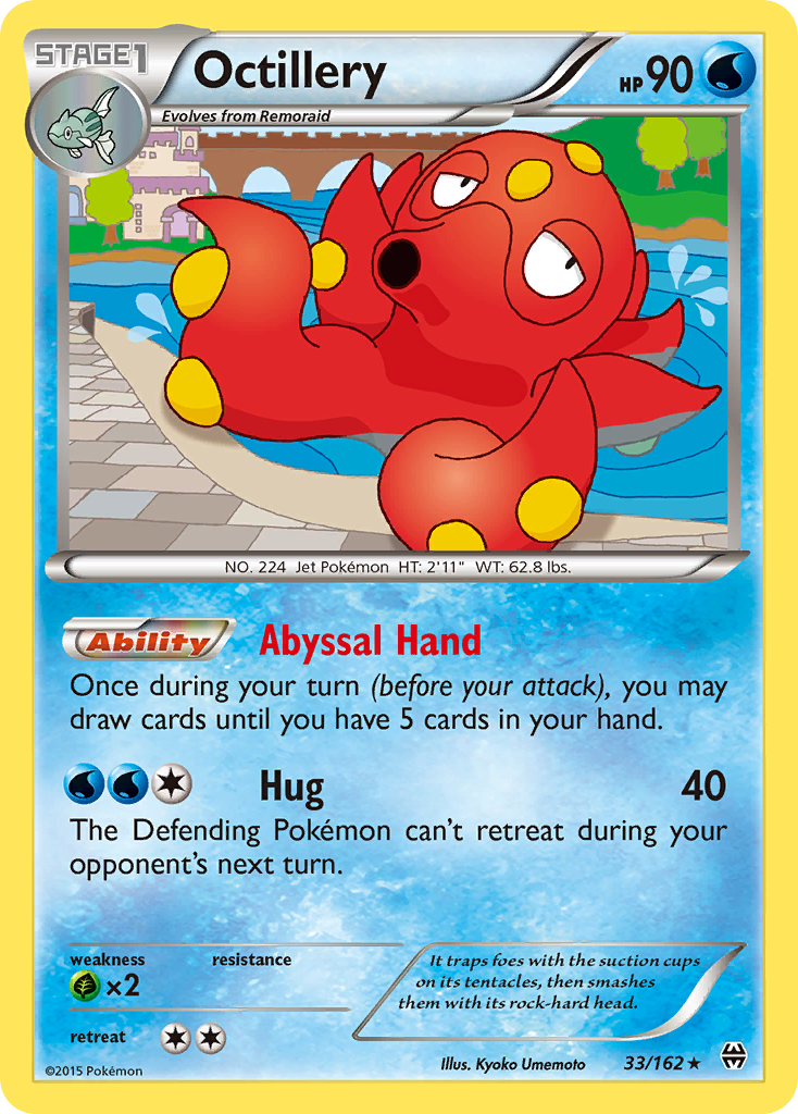 Octillery (33/162) [XY: BREAKthrough] | Exor Games Dartmouth