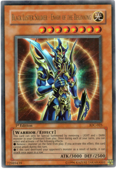 Black Luster Soldier - Envoy of the Beginning [IOC-025] Ultra Rare | Exor Games Dartmouth
