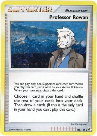 Professor Rowan (112/130) (Cosmos Holo) [Diamond & Pearl: Base Set] | Exor Games Dartmouth