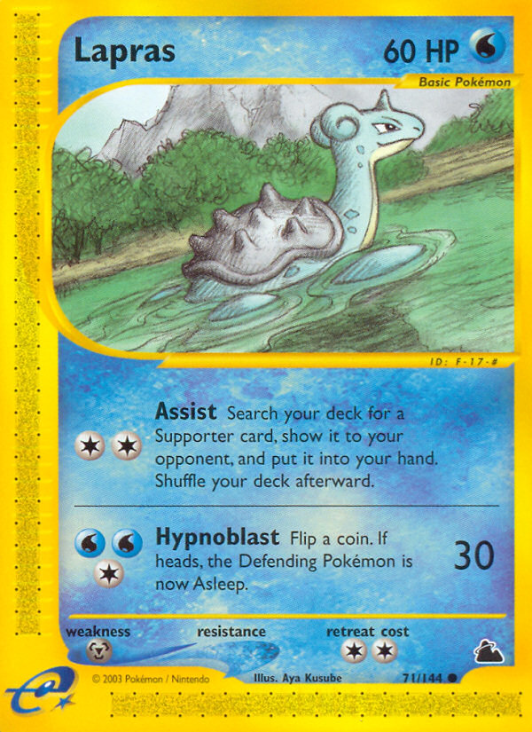 Lapras (71/144) [Skyridge] | Exor Games Dartmouth