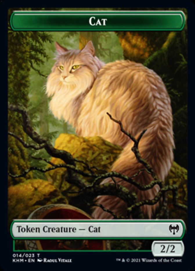 Cat Token [Kaldheim Tokens] | Exor Games Dartmouth