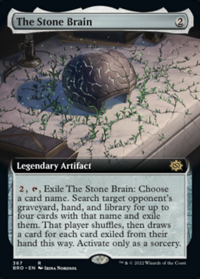 The Stone Brain (Extended Art) [The Brothers' War] | Exor Games Dartmouth