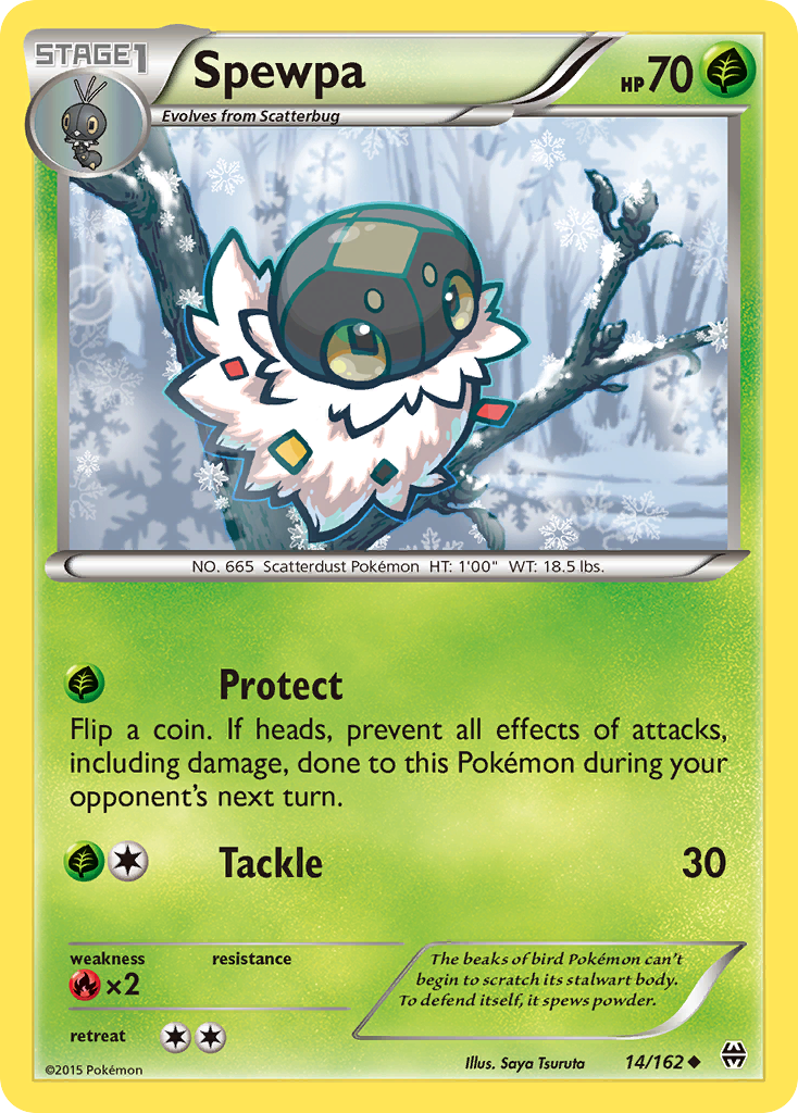Spewpa (14/162) [XY: BREAKthrough] | Exor Games Dartmouth
