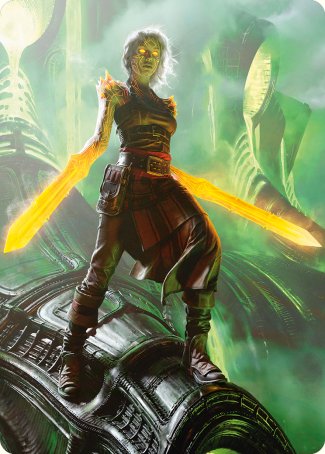 Nahiri, the Unforgiving Art Card [Phyrexia: All Will Be One Art Series] | Exor Games Dartmouth