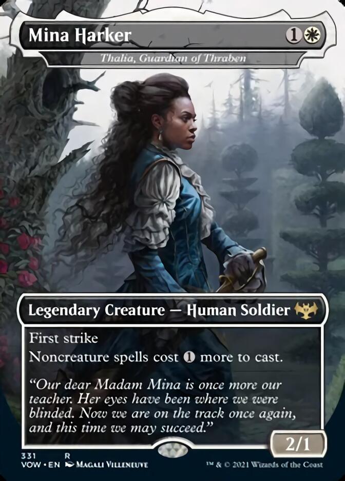 Thalia, Guardian of Thraben - Mina Harker [Innistrad: Crimson Vow] | Exor Games Dartmouth