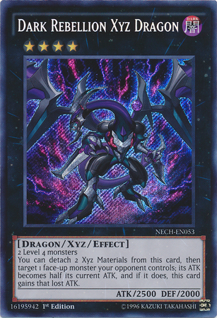 Dark Rebellion Xyz Dragon [NECH-EN053] Secret Rare | Exor Games Dartmouth