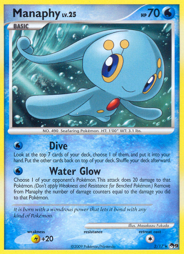 Manaphy (2/17) [POP Series 9] | Exor Games Dartmouth