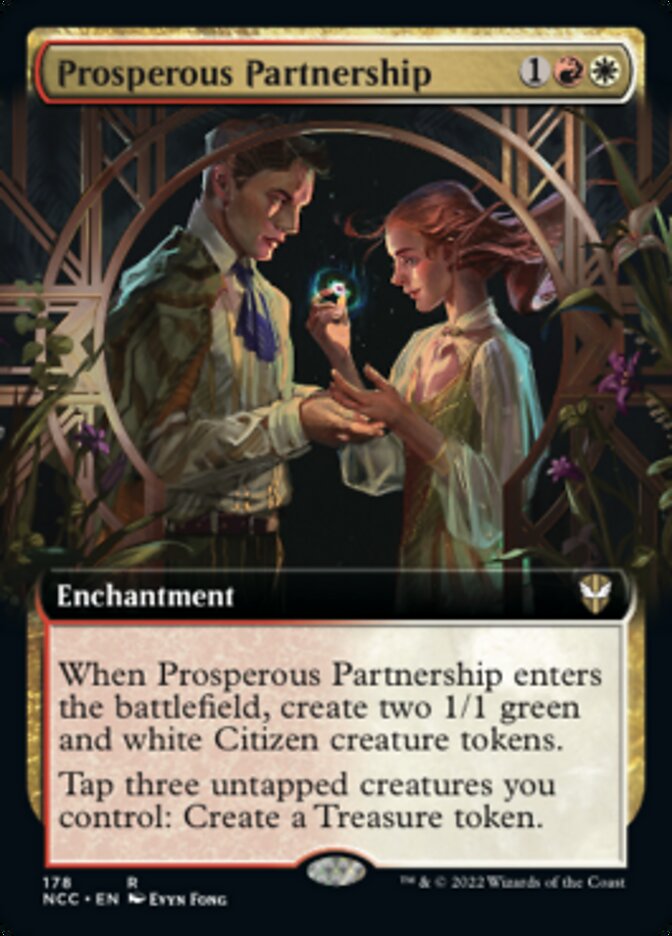 Prosperous Partnership (Extended Art) [Streets of New Capenna Commander] | Exor Games Dartmouth