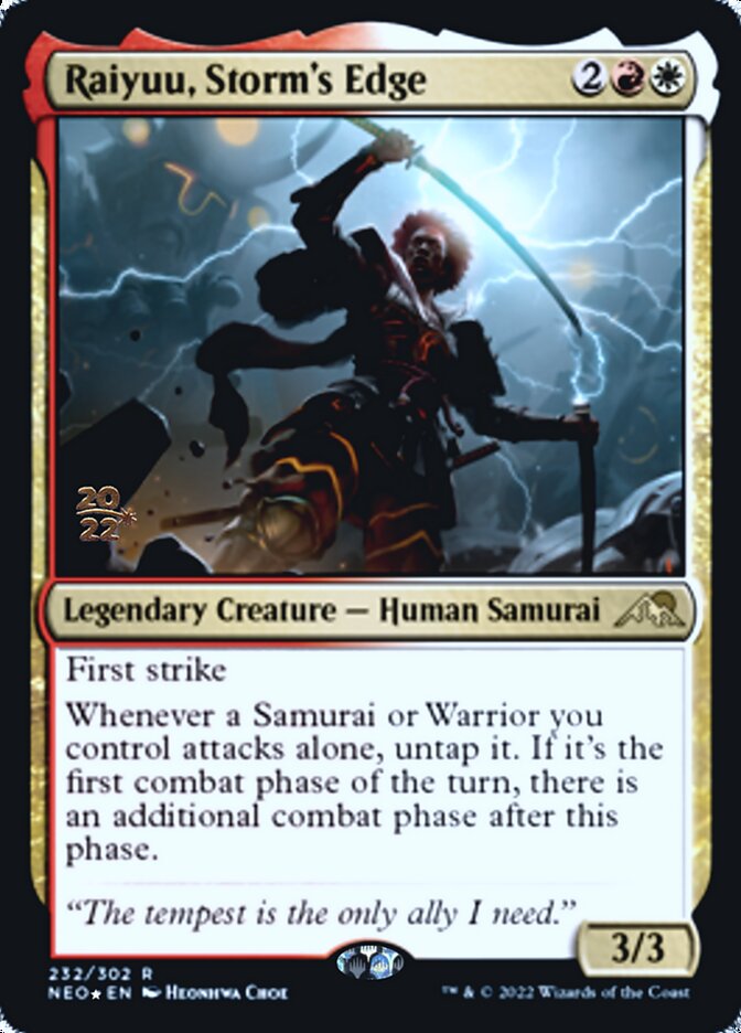 Raiyuu, Storm's Edge [Kamigawa: Neon Dynasty Prerelease Promos] | Exor Games Dartmouth