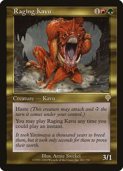 Raging Kavu [Invasion] | Exor Games Dartmouth
