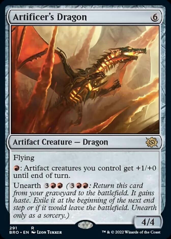 Artificer's Dragon [The Brothers' War] | Exor Games Dartmouth