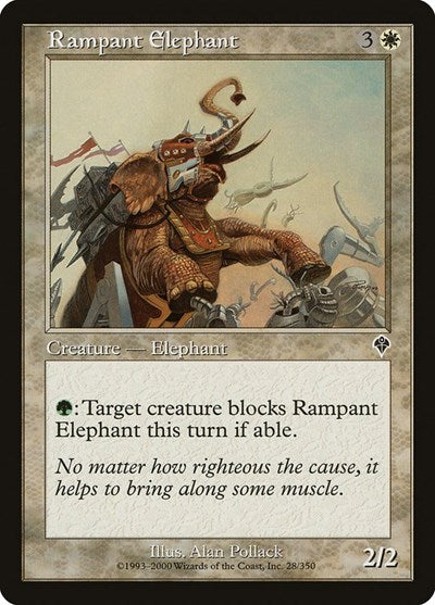Rampant Elephant [Invasion] | Exor Games Dartmouth
